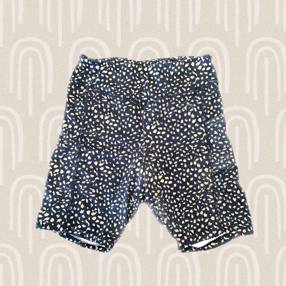 Unbranded leopard print athletic biker shorts